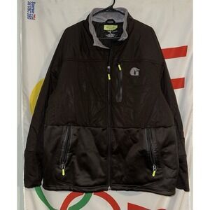 NEW Gator‎ Waders Bounty Insulator Jacket Mens Large Black Full Zip Hunting